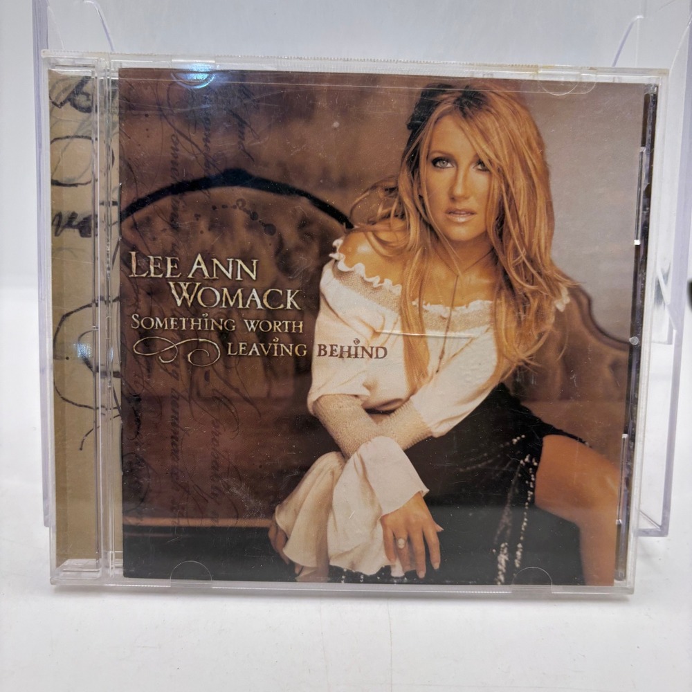 Lee Ann Womack Something Worth Leaving Behind CD 2002 MCA Nashville
